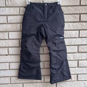 Lands End Squall Snow Pants Black Size 6